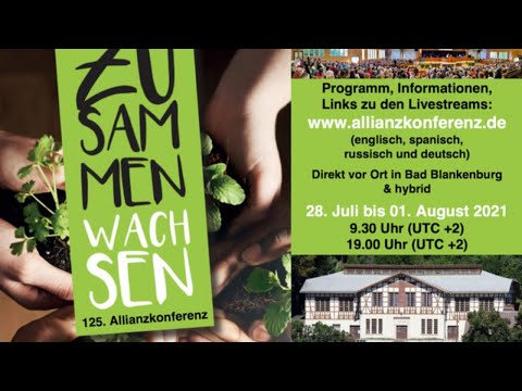 125. Allianzkonferenz - Tag 5 (Sonntag, 10:00 Uhr)