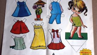 muñecas recortables. paper dolls.wmv