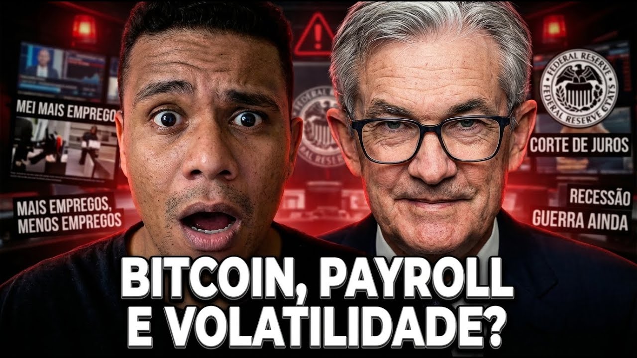BITCOIN + PAYROLL VEM VOLATILIDADE AÍ?