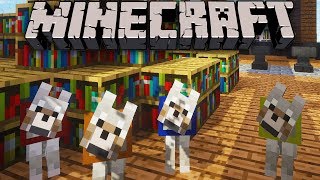 Minecraft: Zoo Keeper - Wolf Pack & HQ Updates Ep. 16 Dragon Mounts, Mo' Creatures, Shaders Mod