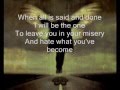Breaking Benjamin Had Enough (Lyrics on screen)