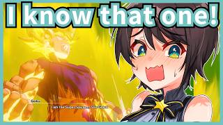 Subaru Reacts To Super Saiyan Goku For The First Time 【Hololive / Eng Sub】