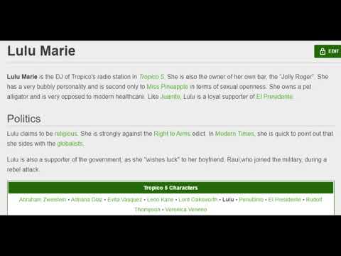 Tropico 5's DJ - Lulu Marie (Soundtrack from game)