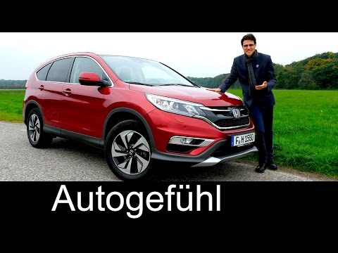 Honda CR-V Facelift FULL REVIEW test driven compact SUV 2016 - Autogefühl