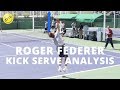 Roger Federer Kick Serve Analysis - BNP Paribas Open 2013