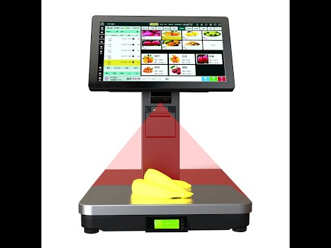 , title : 'Automatic identification Electronic scale with price tag printer for Supermarket and retailing'