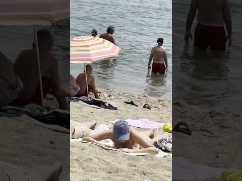 🇪🇸 Beach day at Barcelona beach Spain
