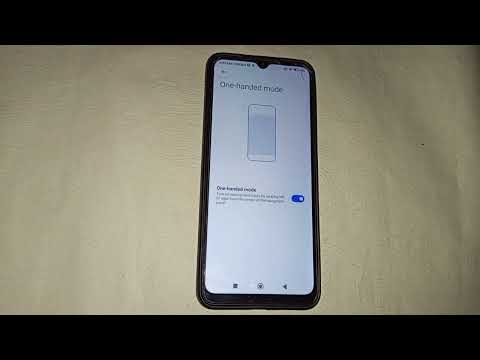 Redmi 10 one handed mode setting, how to on one handed mode in Redmi 10