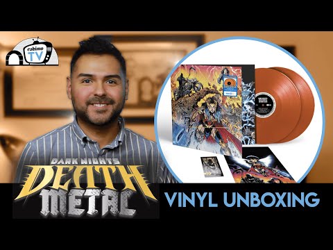 DC Dark Nights: Death Metal (Walmart Exclusive) - Vinyl Unboxing