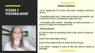 Aula 2   Direitos do Nascituro