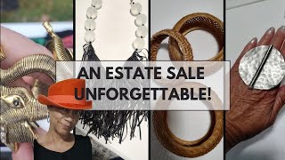SHOPPING AN EPIC ESTATE SALE | JEWELRY GALORE | WHAT I FOUND FOR MY PERSONAL COLLECTION #jewelry