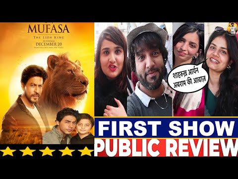 MUFASA THE LION KING FIRST SHOW PUBLIC REVIEW | MUFASA THE LION KING PUBLIC TALK | SHAHRUKH KHAN