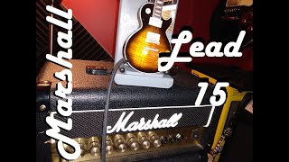 Video thumbnail for Marshall Lead 15 Mini Stack w Gibson Les Paul Tribute by Spanky Guitars