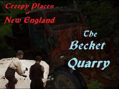Creepy Places of New England: The Becket Quarry