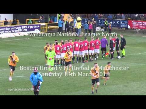 Boston United v FC United of Manchester Highlights 17032018