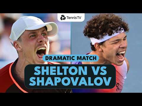 Denis Shapovalov vs Ben Shelton DRAMATIC Encounter 👀 | Washington 2024 Extended Highlights