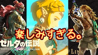 ゼルダの伝説で育った男が愛を語りつつ3rdトレーラーを初見で見る。感想とか軽い考察とか【ゼルダの伝説ティアーズオブザキングダム】