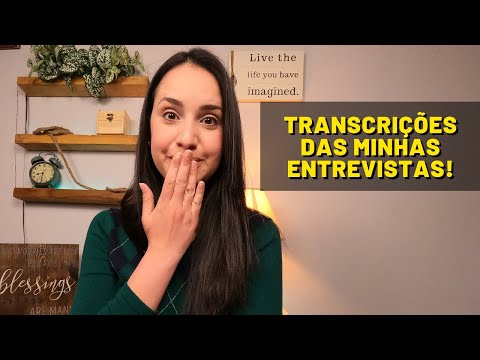 Como eu fiz as TRANSCRIÇÕES das minhas entrevistas no doutorado!