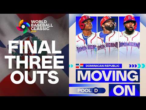 MOVING ON! ✈️ Team Dominican Republic advances to 2026 World Baseball Classic quarterfinals! 🇩🇴