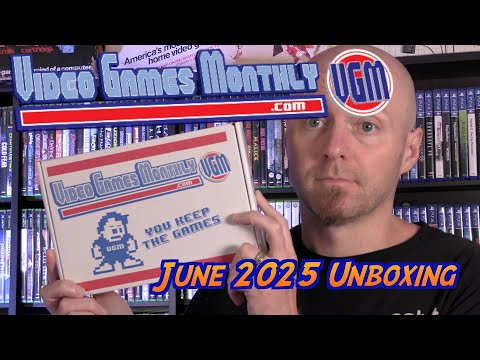 Video Games Monthly - June 2025 Unboxing