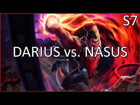 Darius vs. Nasus Gameplay Season 7 - DUNKMASTER BABY