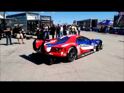 Ford GT LM startup