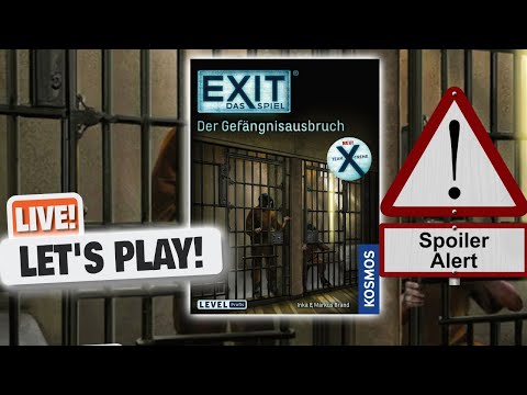EXIT - Der Gefängnisausbruch - Live Let's Play mit Steph & Ben