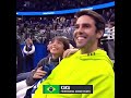 Kaká pulled up to the Orlando Magic's Brazilian Night 🇧🇷