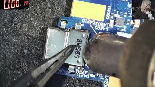 How to replace ucb-c port on your Lenovo E580 - charging port replacement