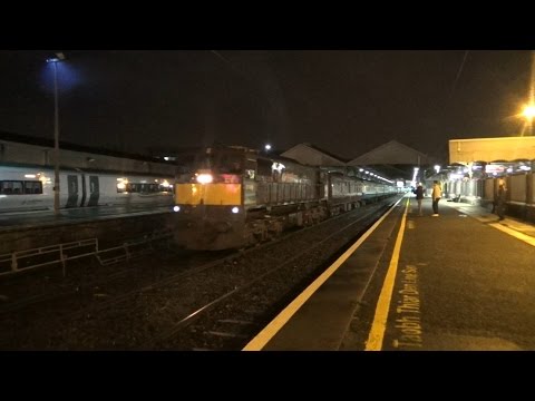 IE 071 Class loco 078 + RPSI Cravens - Dublin Connolly 29/11/15