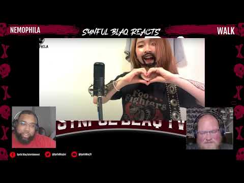 Mayu Grohl in the Building! Synful Blaq Reacts - NEMOPHILA - Walk (Cover) *REACTION*