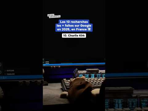 Voici le top 10 des recherches Google des Français en 2025.