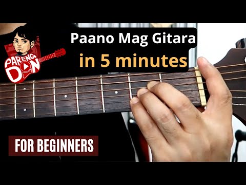 Guitar Tutorial for Beginners in 5 minutes | Basic guitar lessons (2/30)