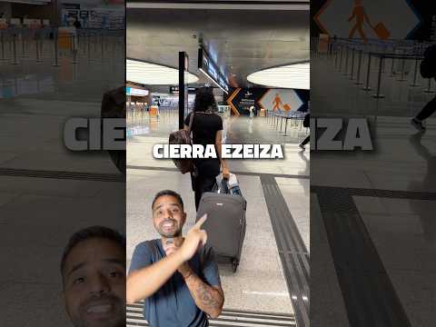 Cierra Ezeiza por obras ✈️🚫 #avion #argentina #aeropuerto #ezeiza