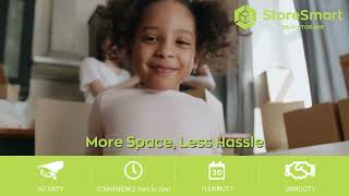 More Space, Less Hassle with StoreSmart SELF-STORAGE. 📦
