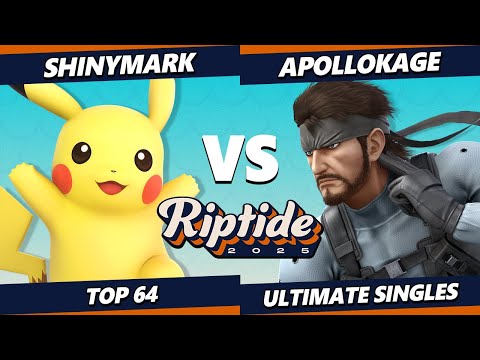 Riptide 2025 - ShinyMark (Pikachu) Vs. Apollokage (Snake) Smash Ultimate - SSBU