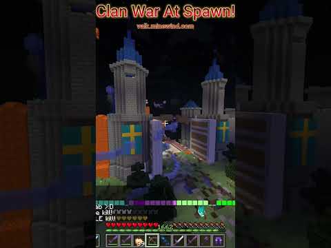 Minecraft Clans Clash: Dark Moon Valkyrie Disaster!