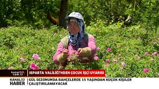 ISPARTA VALLİĞİNDEN ÇOCUK İŞÇİ UYARISI