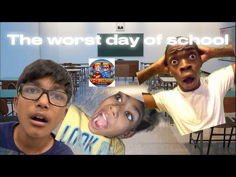 The worst day of school for a kid 