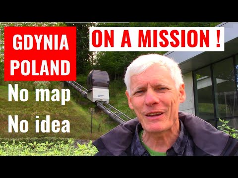 GDYNIA, POLAND: On a mission! I try to find the city's funicular without a map or even a clue.