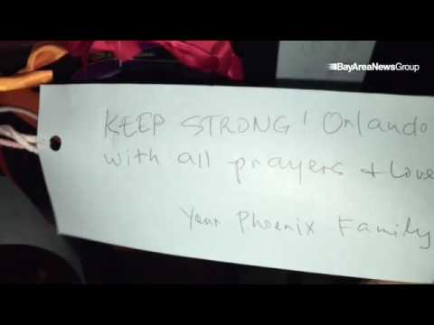 #SanFrancisco: Prayers for Orlando: Written wishes share sentiment for The Pulse's shooting victims