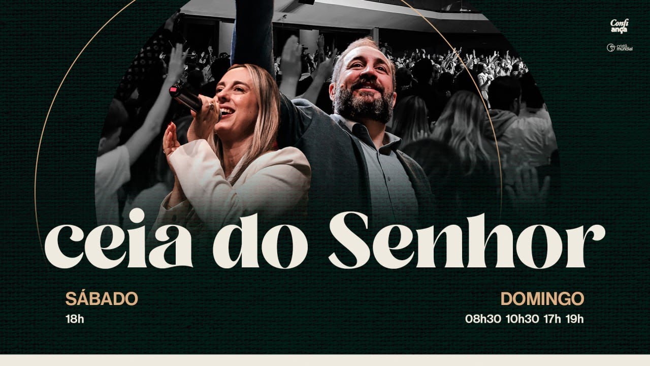Culto ao vivo - Domingo 08h30 | Cristã Mundial - Junte-se a nós
