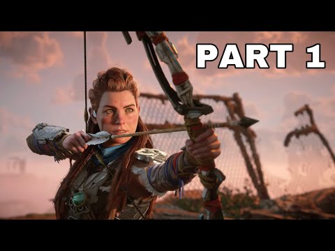 THE BEGINNING | HORIZON FORBIDDEN WEST PS5 | Playthrough Part 1