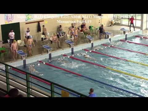 Signorini B.(1) Cinquilli E.(2) Abbri M.(4) Mugnai G.(5) 100MX - Massarosa 14.04.19