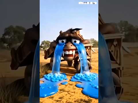 Tractor 🚜 trolley 🛒 Cry a me river #dkgcomedy #automobile #tractorvideo #ai #jcbvideo #short #shorts