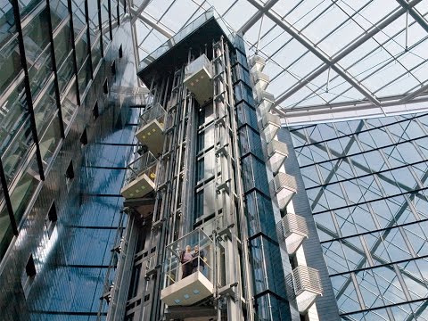 TWIN from ThyssenKrupp - Two Elevator in one elevator shaft