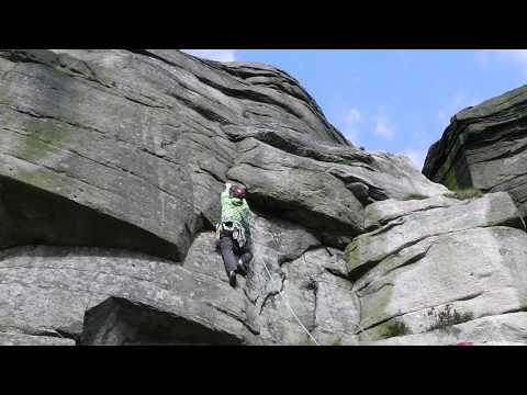 Climbing Paucity, Stanage Edge