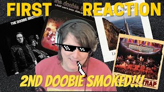 DOOBIE BROTHERS MARATHON REACTION Slippery St.Paul/ Road Angel/ Livin on the Fault Line/Dangerous