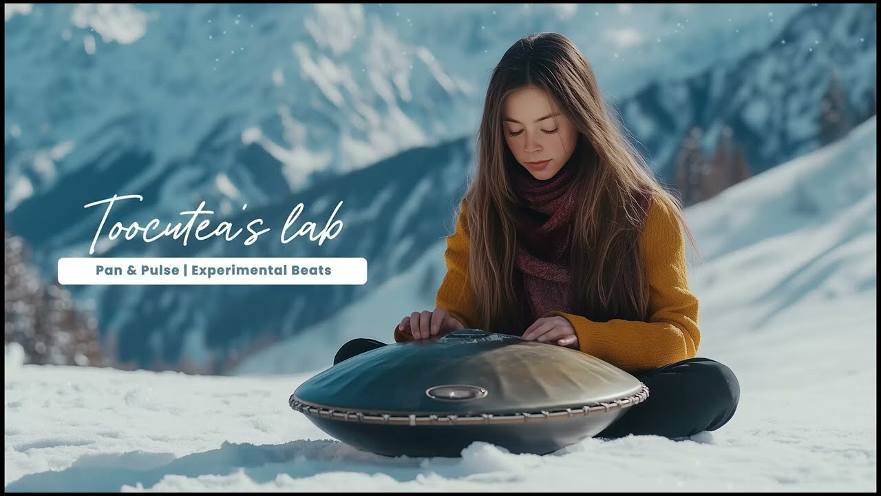 Electronic handpan music | Winter 2024 | 4K ❄️