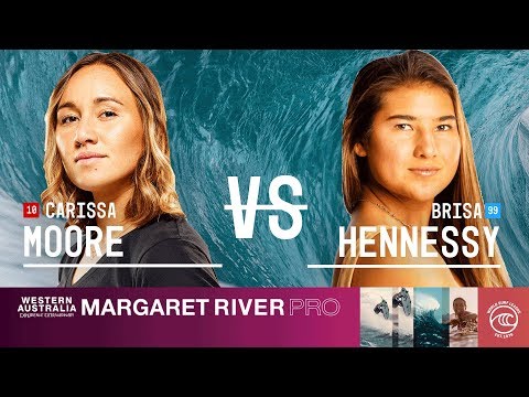 Carissa Moore vs. Brisa Hennessy - Quarterfinals, Heat 3 - Margaret River Pro W 2019